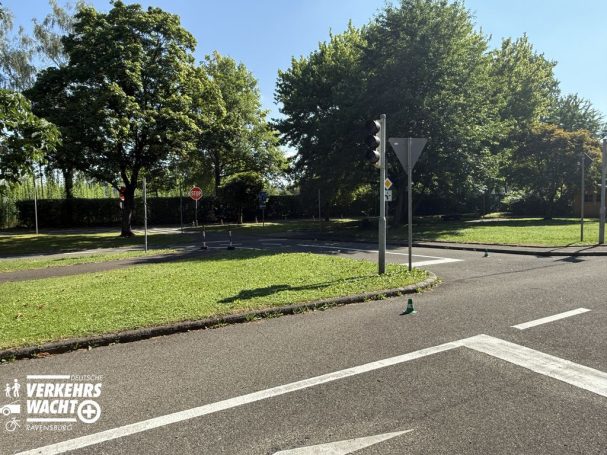 Verkehrsübungsplatz mit Stoppstelle JVS Platz